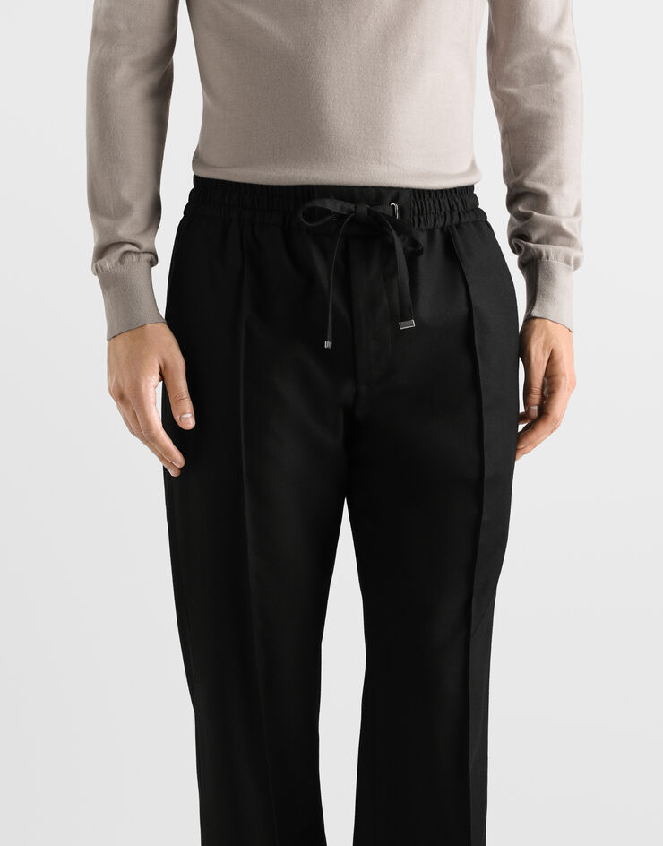 Dolce & Gabbana Flannel jogging trousers  GP26ETFUBG8