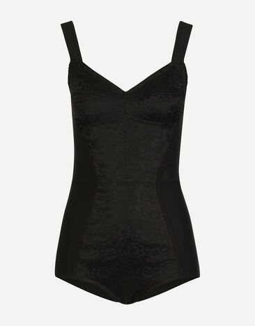 Dolce & Gabbana Corset bodysuit Black BB6002AI413