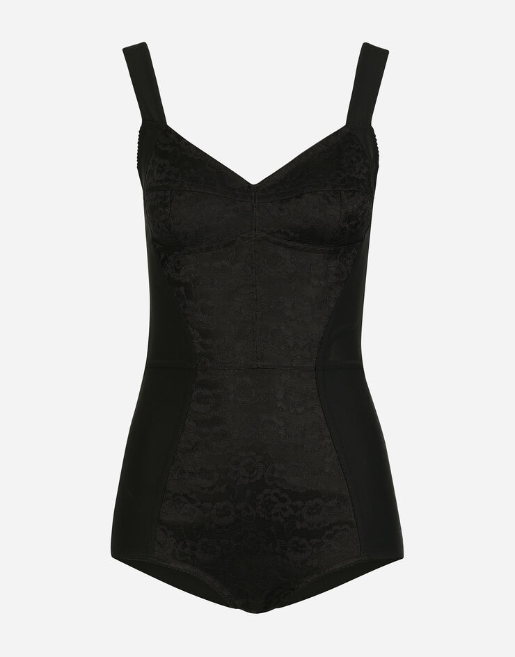 Dolce & Gabbana Corset bodysuit Black F7X07TG9798