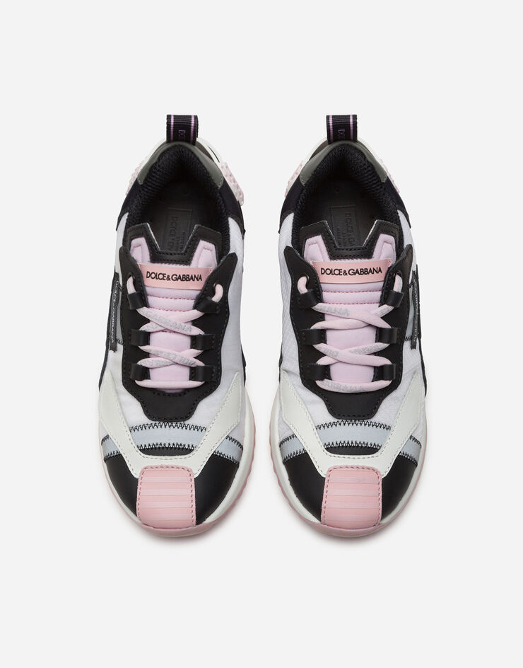 Dolce & Gabbana NS1 sneakers in nylon with reflective details GRIS DA0903AX374