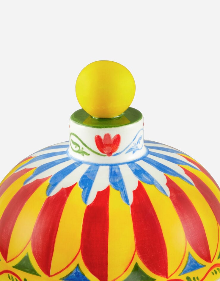 Dolce & Gabbana 장식 세라믹 컨테이너 Multicolor TCC085TCAD5