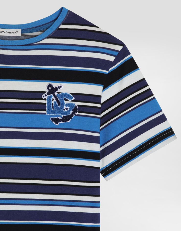 Dolce & Gabbana Striped jersey t-shirt Multicolor L4JTHUHS7LF