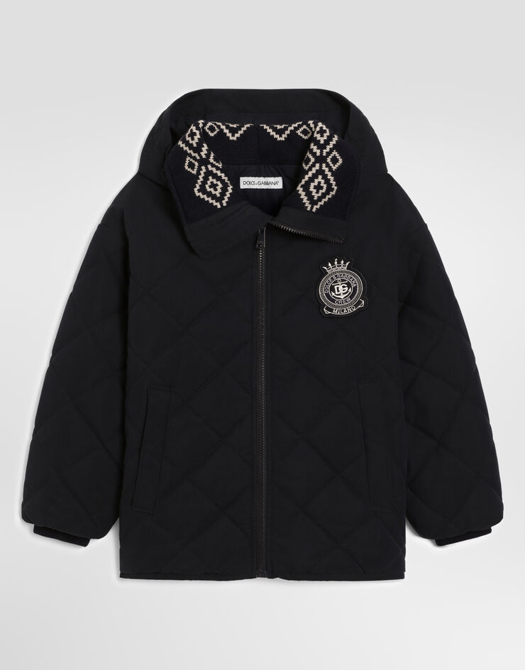 Dolce & Gabbana Steppjacke aus Baumwolle Dolce & Gabbana Steppjacke aus Baumwolle Blue L4JB8LHUMXI