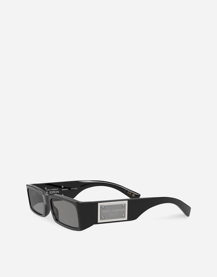 Dolce & Gabbana Солнцезащитные очки Re-Edition черный VG4444VP187