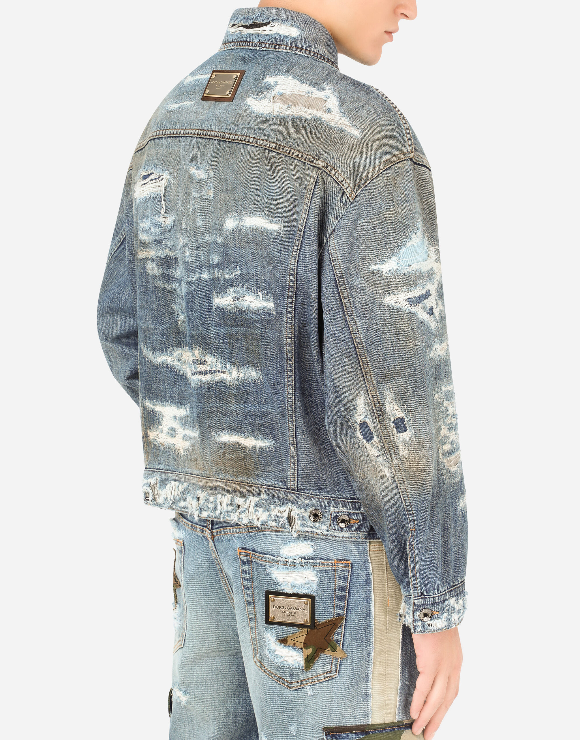 Giubbotto jeans discount off white