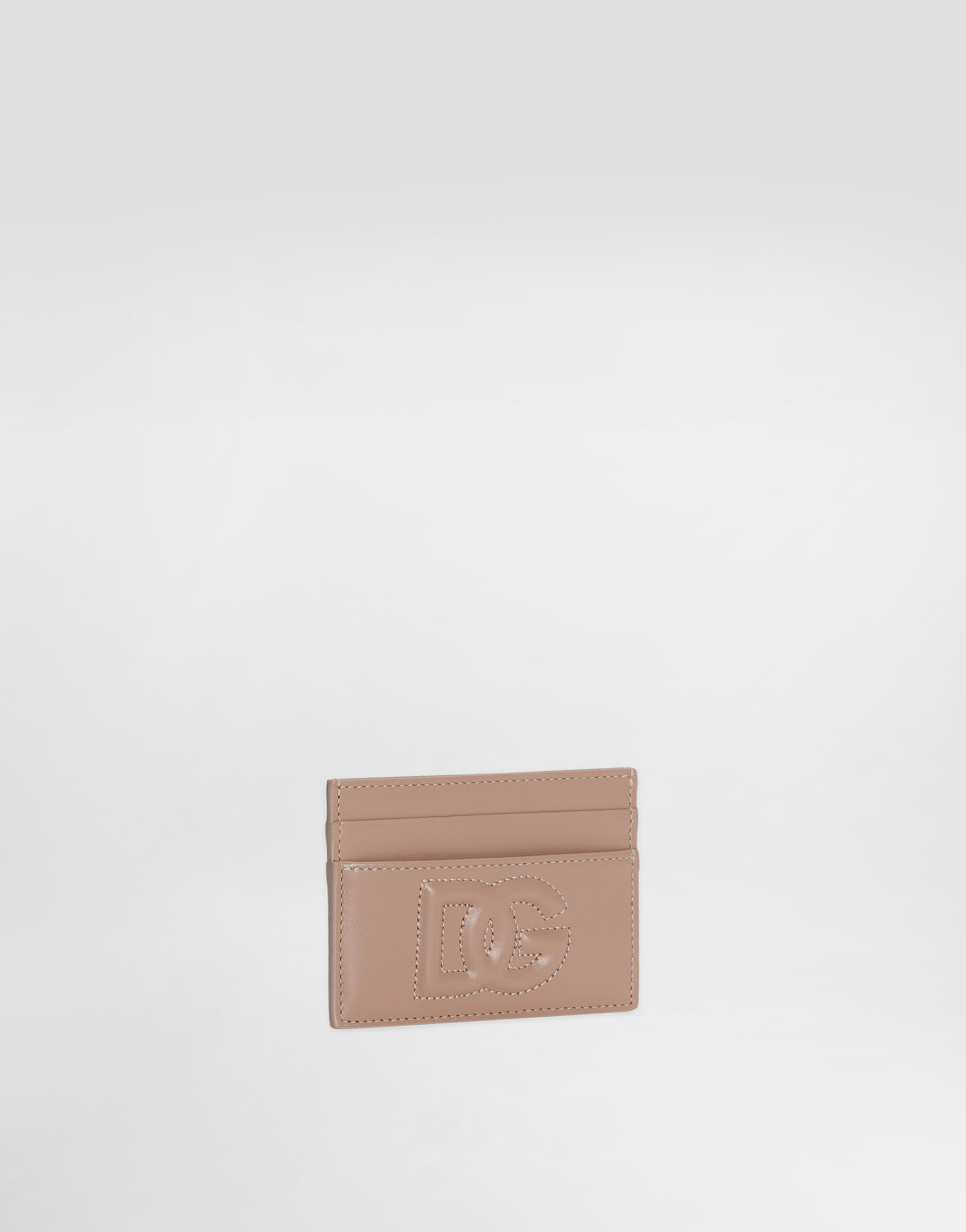 DG Logo card holder in Pale Pink for Women | Dolce&Gabbana®