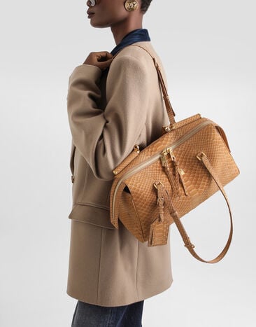 Dolce & Gabbana Medium Vittoria handbag in python Dolce & Gabbana Medium Vittoria handbag in python Beige BB7844A2J54