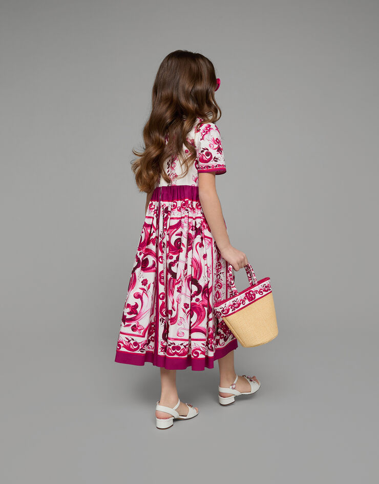 Dolce&Gabbana حقيبة يد قش متعدد الألوان EB0104AU085