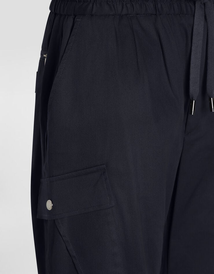 Dolce & Gabbana 标牌棉质工装裤 蓝 GW5OHTFUFMF