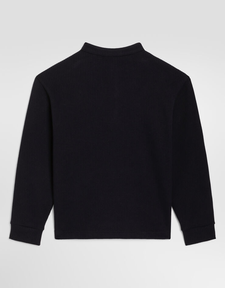 Dolce & Gabbana Cotton serafino Blue L4JTKQHU7X9