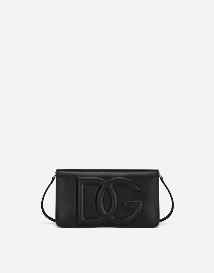 Dolce & Gabbana DG logo phone bag Black BI3279AG081