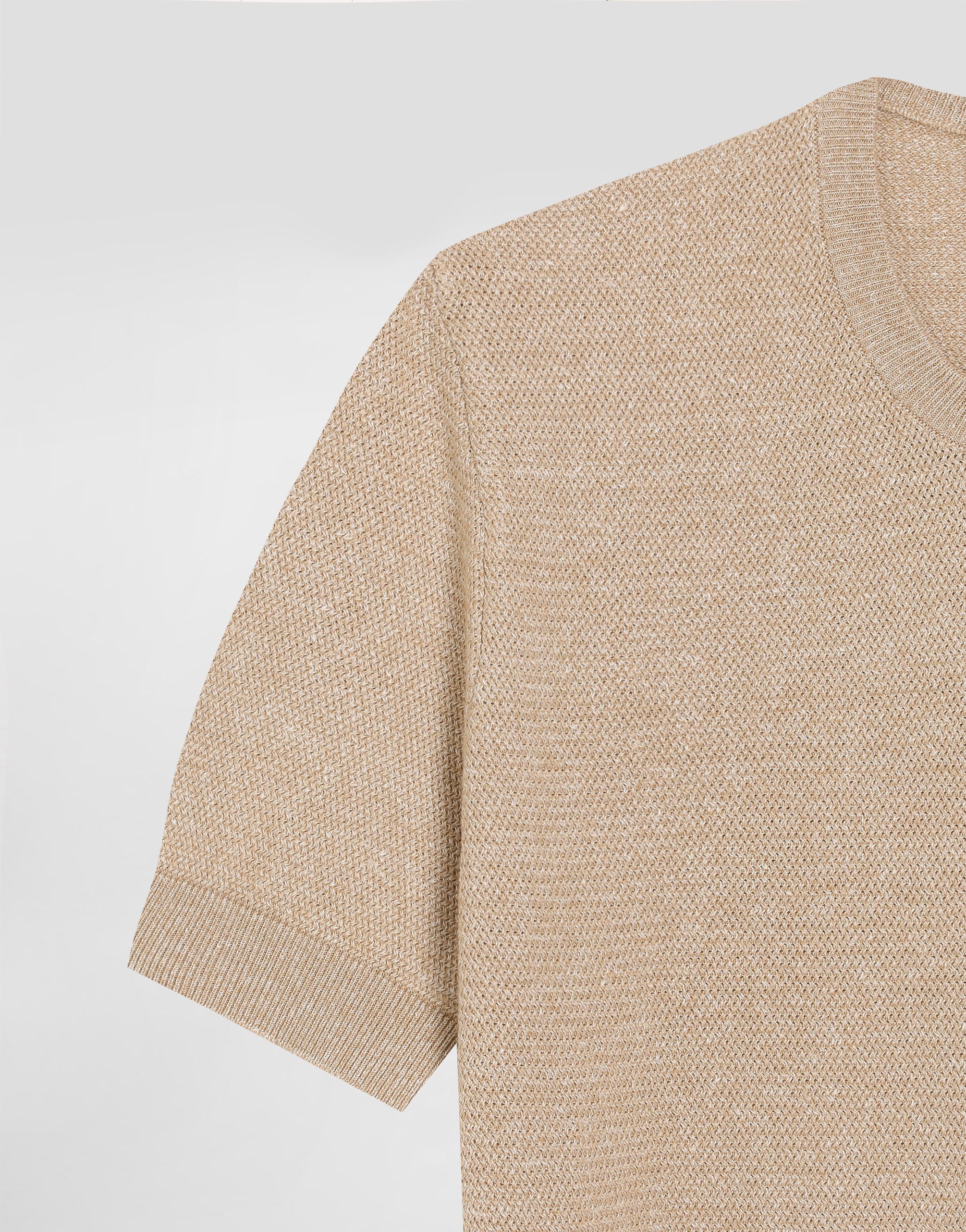 Linen blend pullover in Multicolor for Men | Dolce&Gabbana®