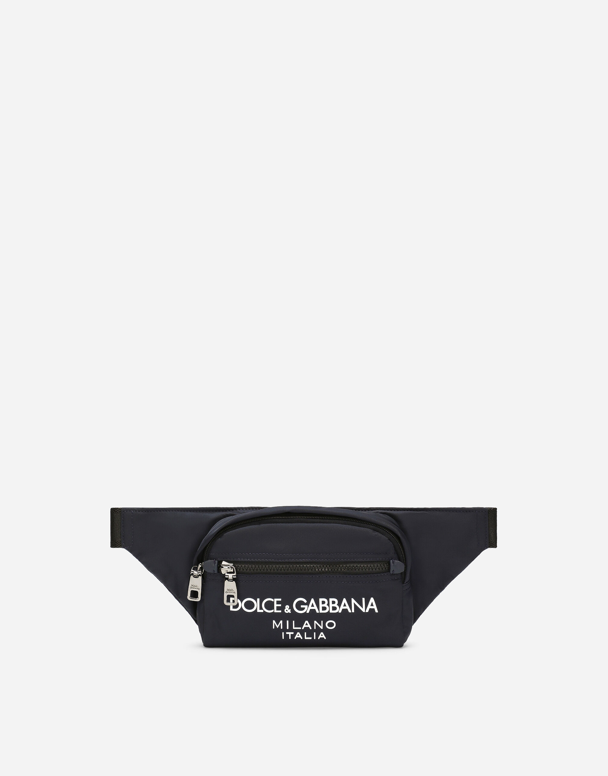 Dolce & Gabbana Small nylon belt bag Brown BM2331A8034