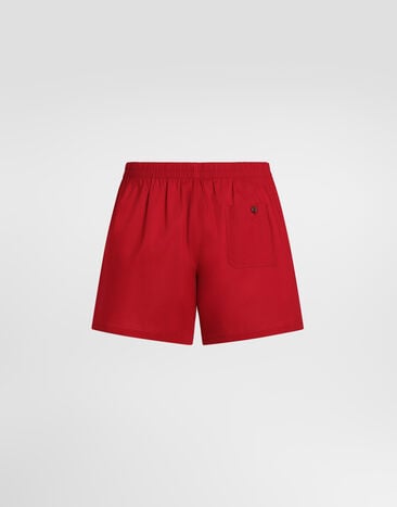 Dolce & Gabbana Cotton poplin boxers Dolce & Gabbana Cotton poplin boxers Red M3A21TON0ED