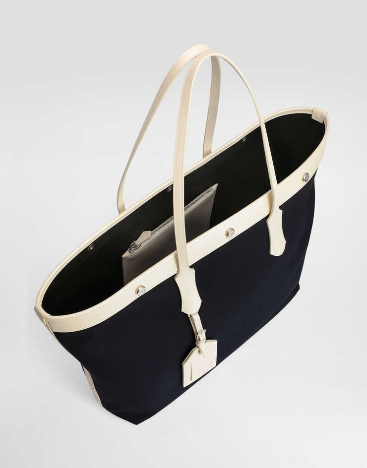 Dolce & Gabbana Bolso shopping Atene en algodón Dolce & Gabbana Bolso shopping Atene en algodón Multicolor BM7806A0754