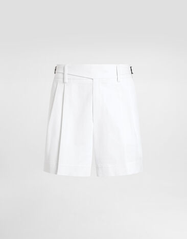 Dolce & Gabbana Cotton bermuda shorts White GP10WTFUFL3