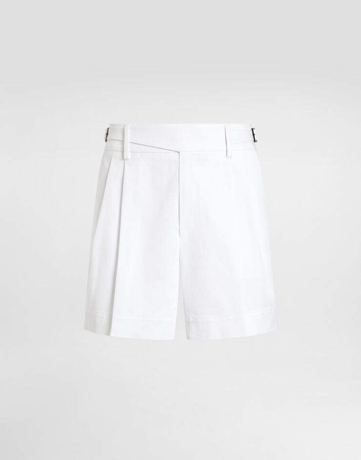 Dolce & Gabbana Cotton bermuda shorts White GP10WTFUFL3