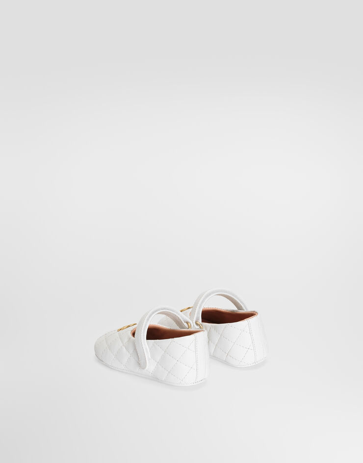 Dolce & Gabbana Nappa leather ballet flats White DK0174A3M31