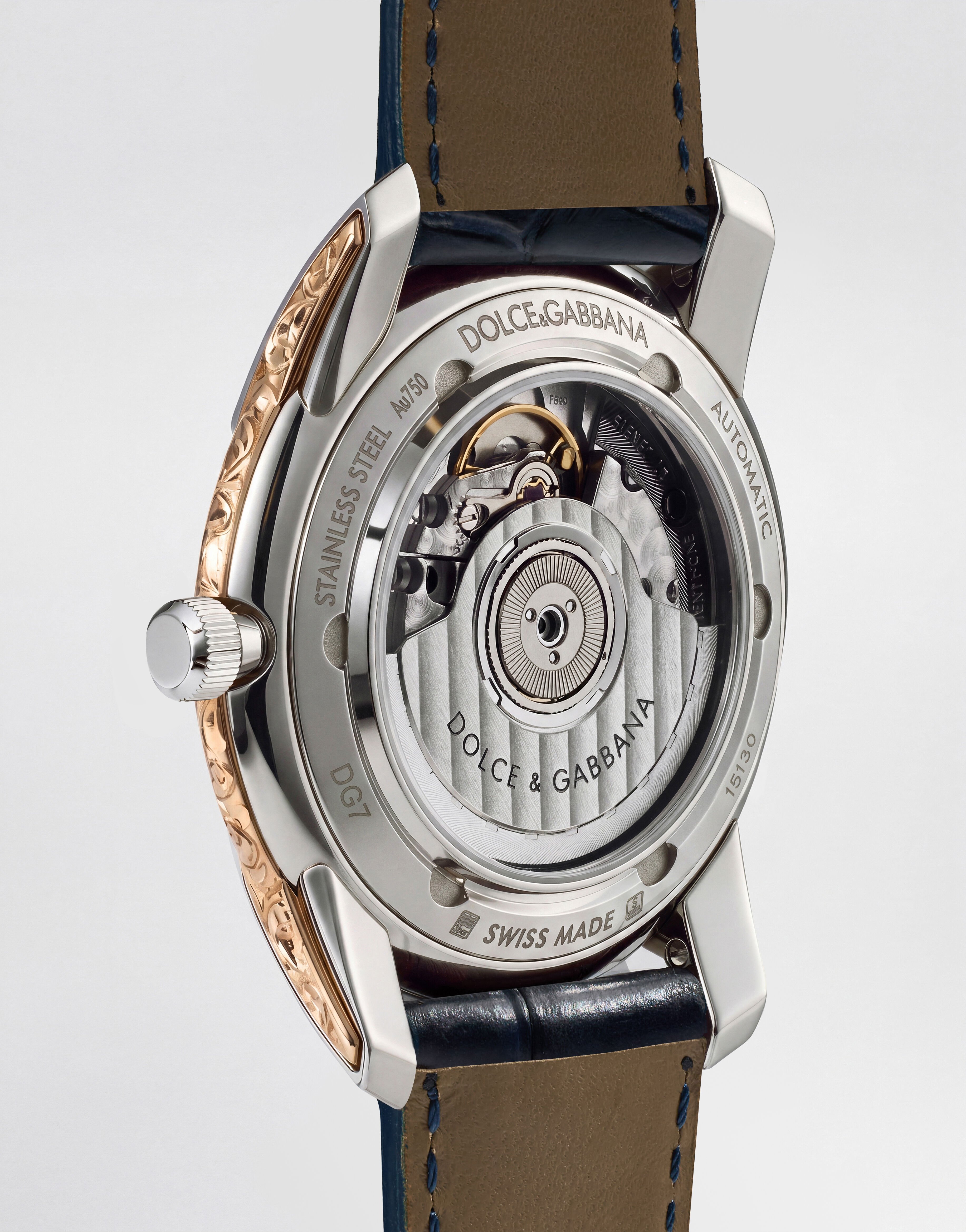 DG7 Gattopardo watch in Blue for Men | Dolce&Gabbana®
