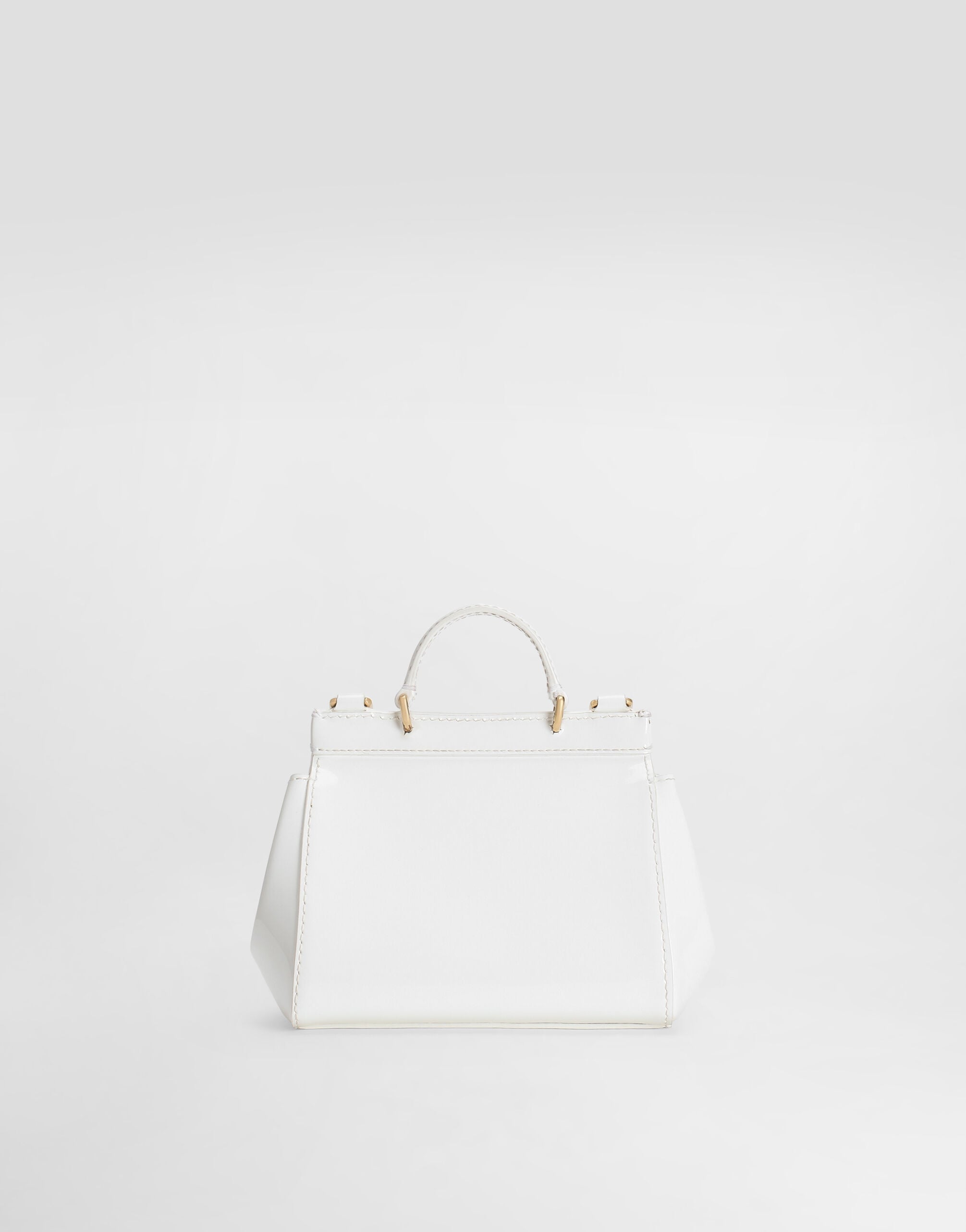 Patent leather mini Sicily bag