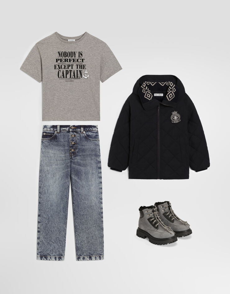 Dolce & Gabbana Jersey t-shirt Grey L4JTJWG7QNA