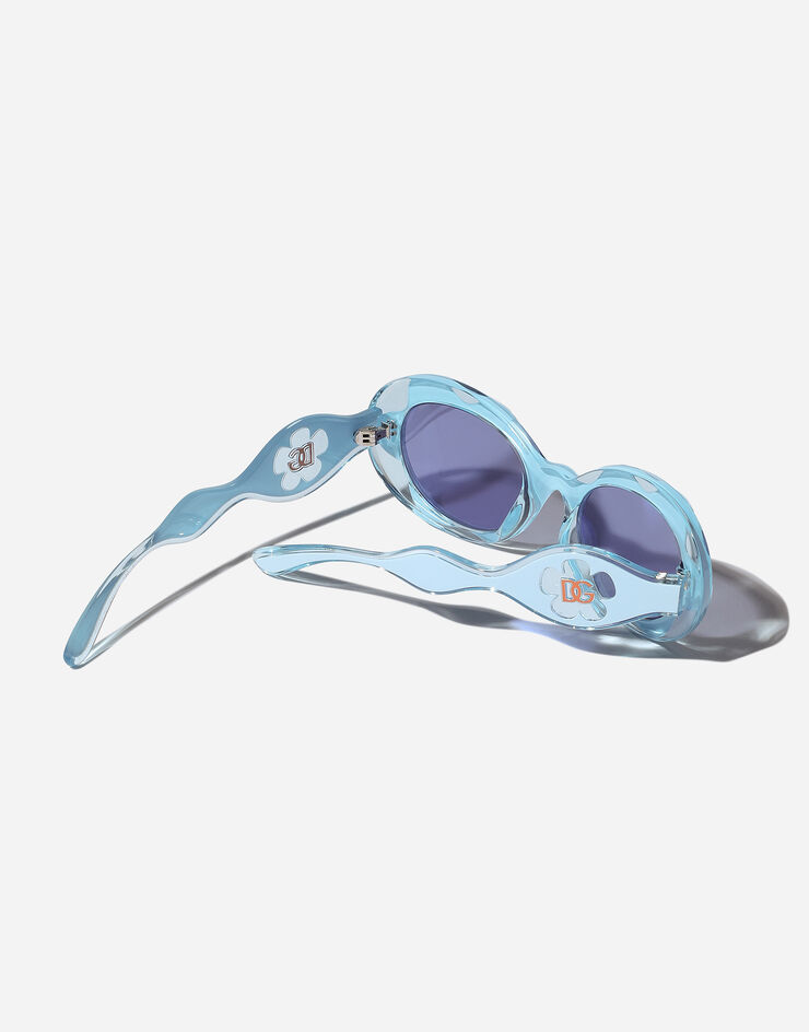 Dolce & Gabbana Flower Power sunglasses Azure VG600KVN51U