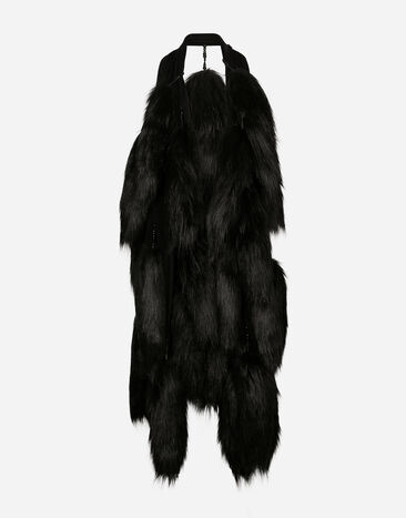 Dolce & Gabbana KIM DOLCE&GABBANA Estola de pelo sintético Negro FS283ZGDBNU