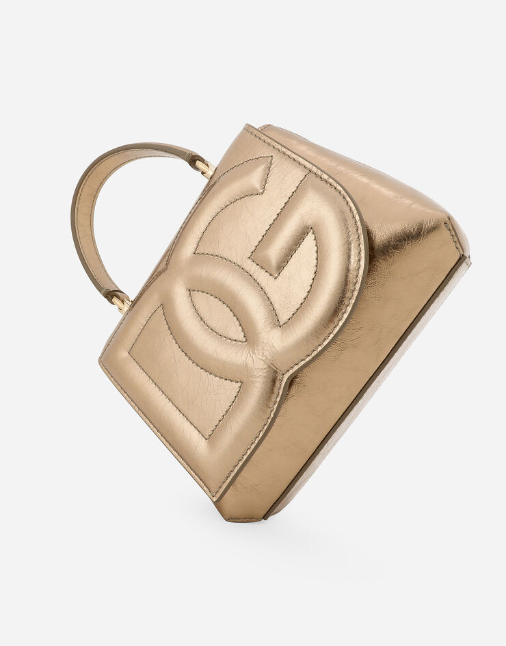 Dolce&Gabbana DG Logo Bag トップハンドルバッグ ゴールド BB7568AO855