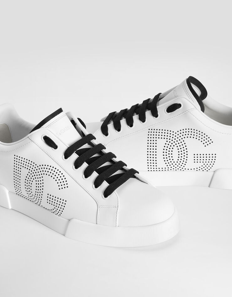 Dolce & Gabbana Zapatilla Portofino en piel de becerro Multicolor CS2324AV066