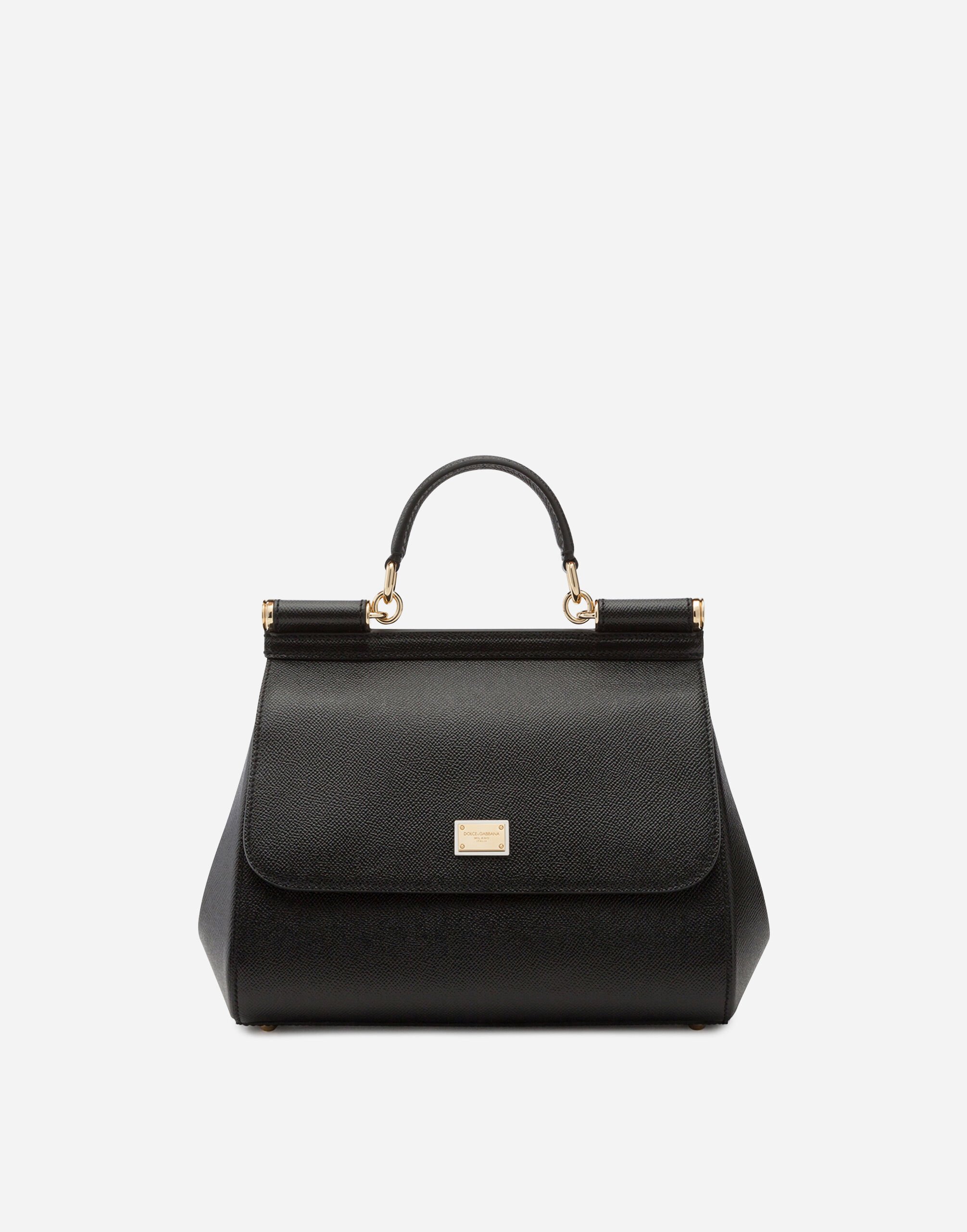 Dolce & Gabbana Large Sicily handbag Black BB7606AU648