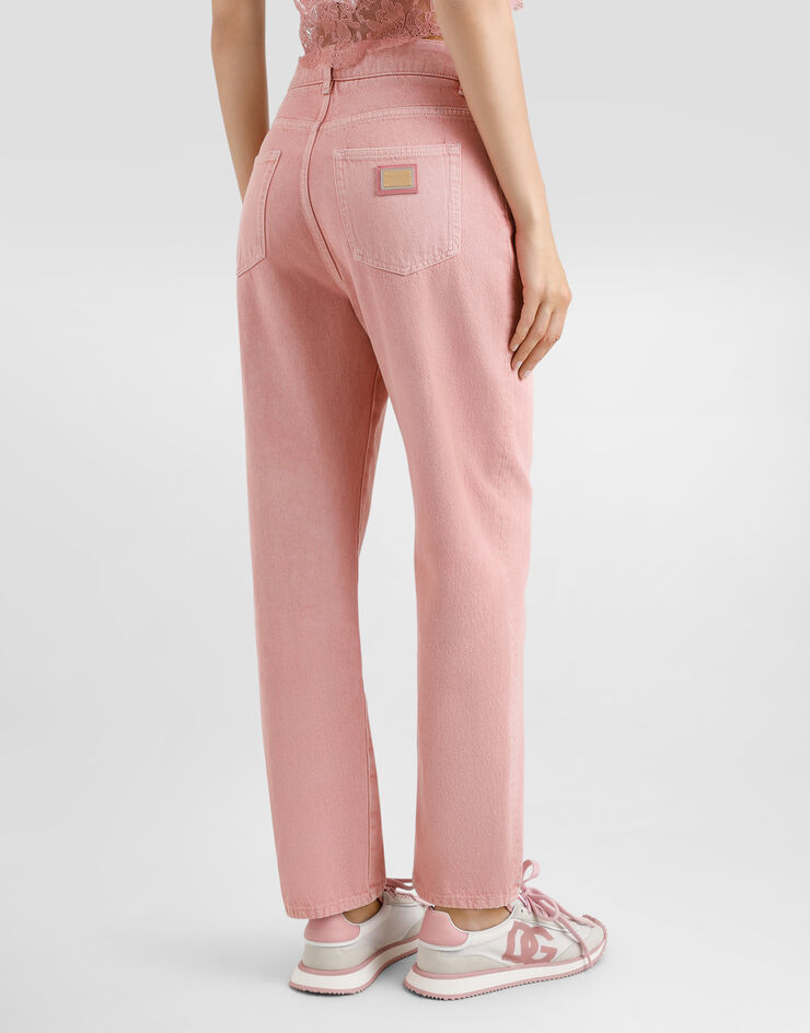 Dolce & Gabbana Vaqueros boyfriend de denim Multicolor FTC7CDG8MT5