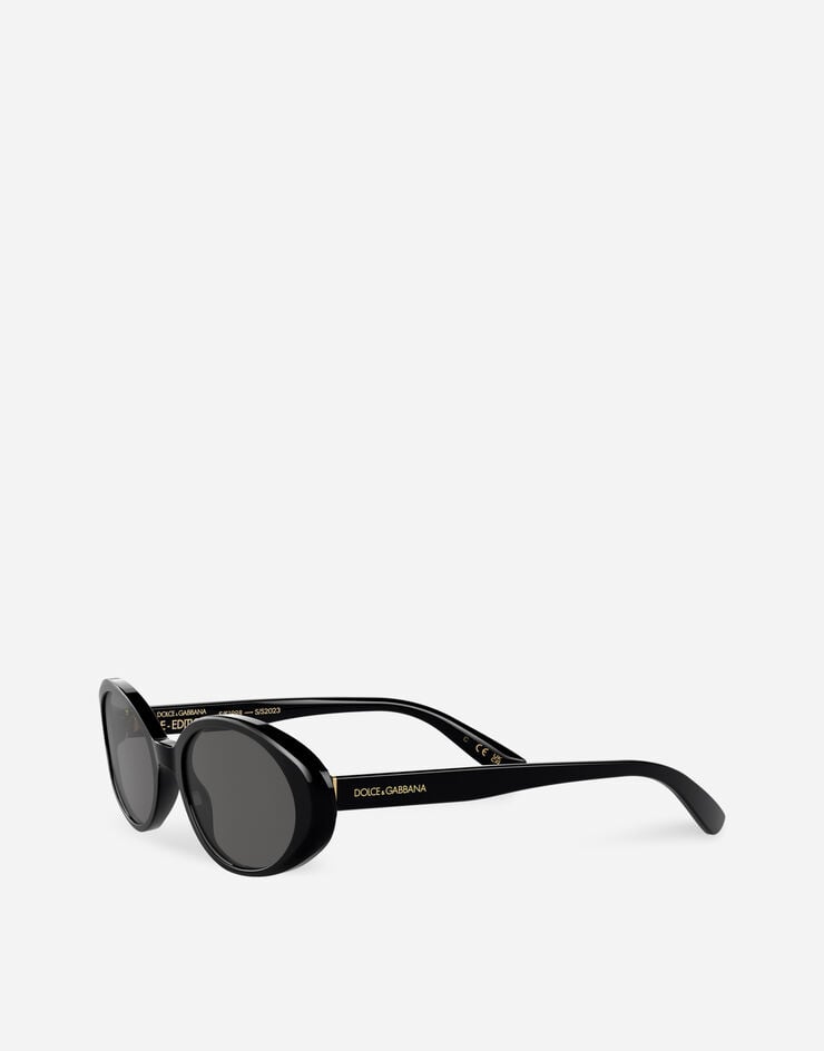 Dolce & Gabbana Re-Edition Dna Sunglasses Black VG4443VP187
