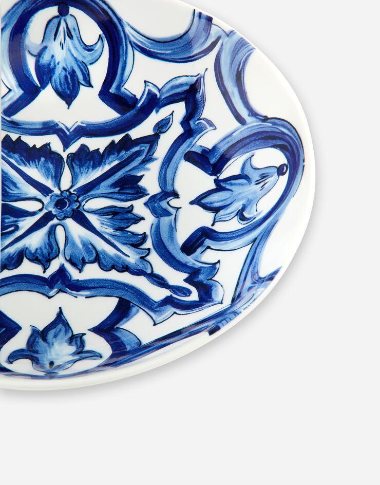 Dolce & Gabbana Set 2 Porcelain Soup Plates Multicolor TC0S05TCA88