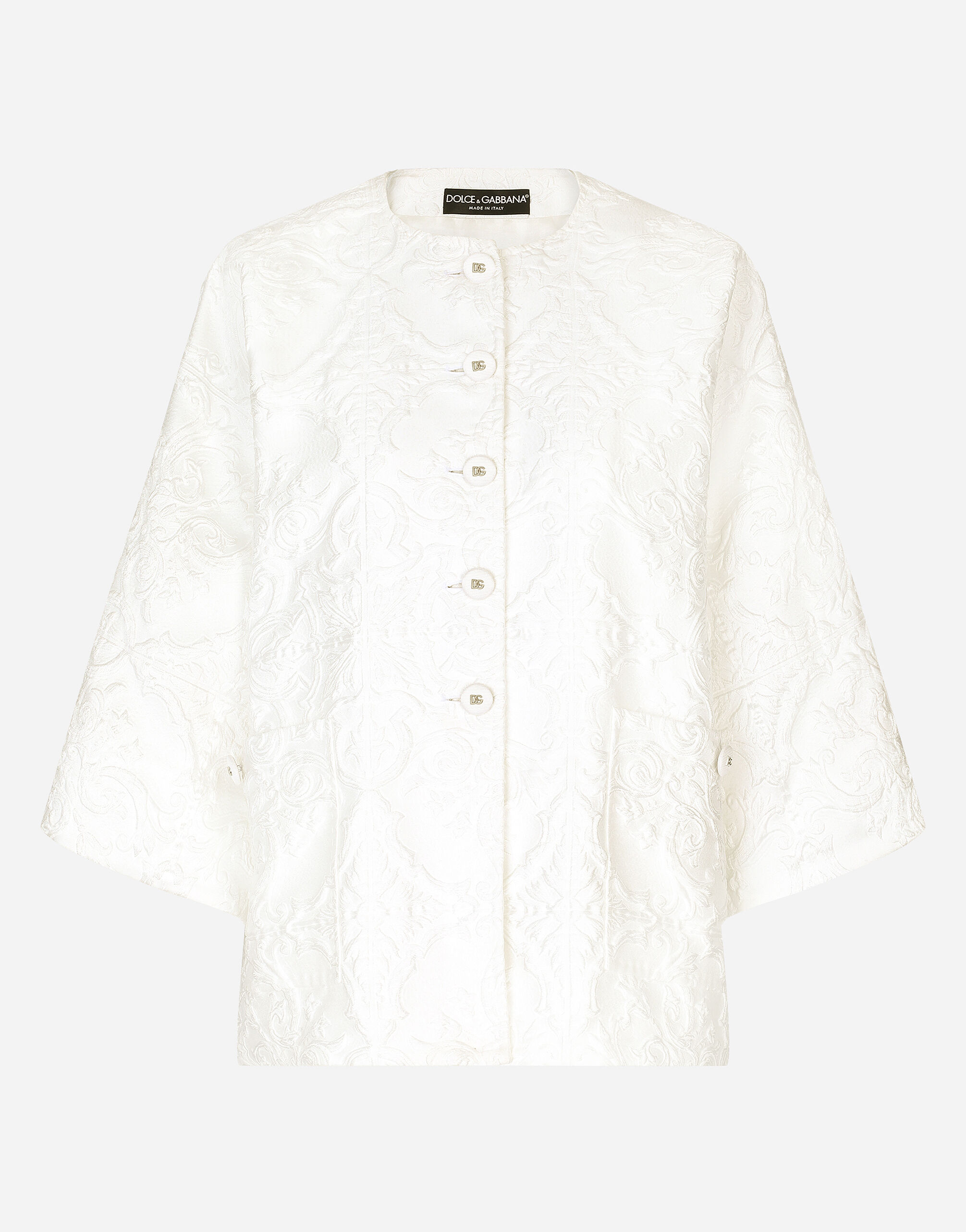 Dolce gabbana white top jacket