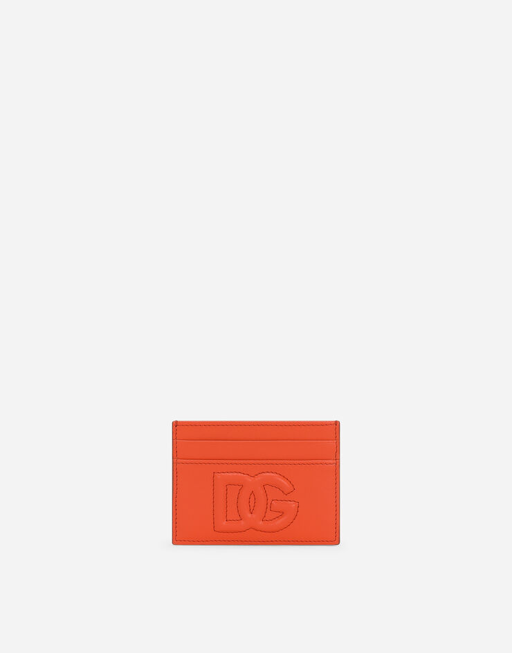 Dolce & Gabbana Kartenetui DG Logo Orange BI0330AG081