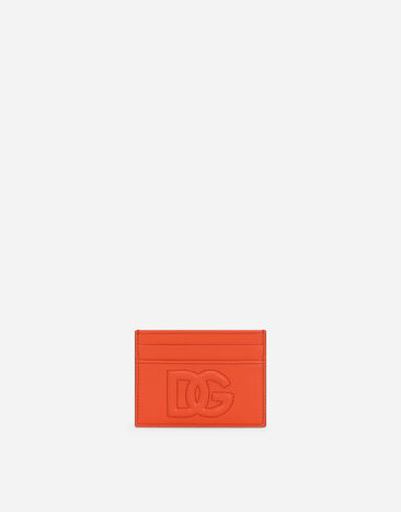 Dolce & Gabbana DG 로고 카드 홀더 오렌지 BI1261AS204