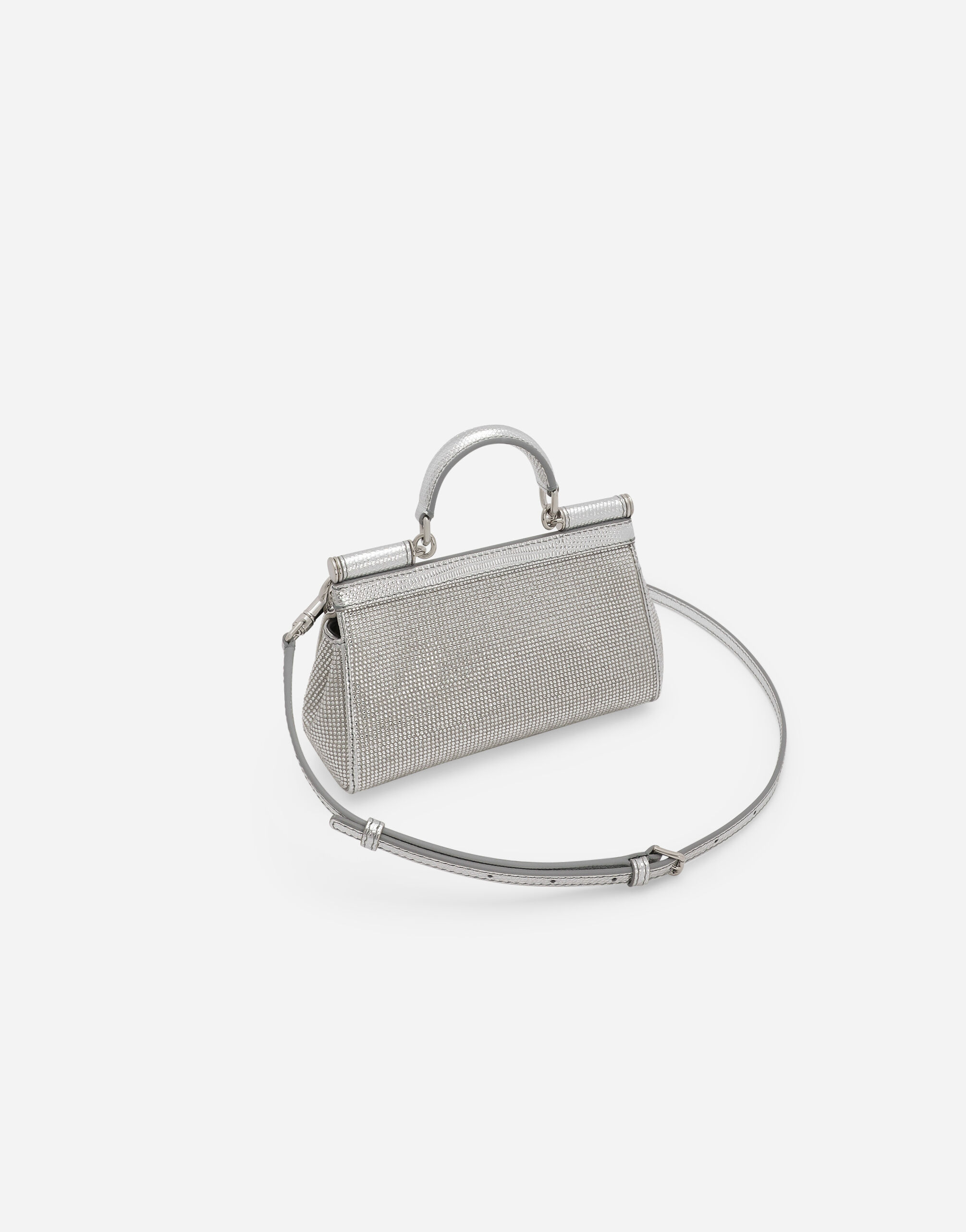 Dolce and gabbana silver bag online