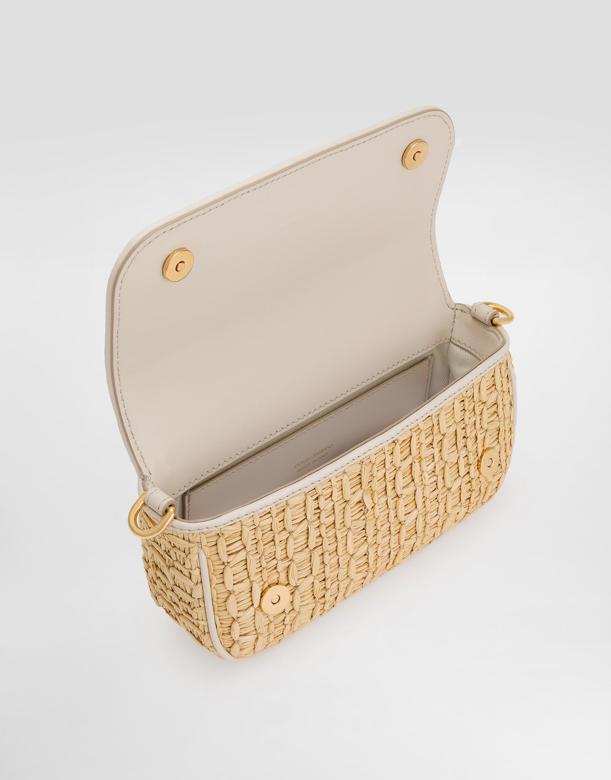 ショルダーバッグ・ポシェット Dolce & Gabbana Crochet shoulder bag (BB7836AC705 8W047) Rafia crochet shoulder bag in Multicolor for Women