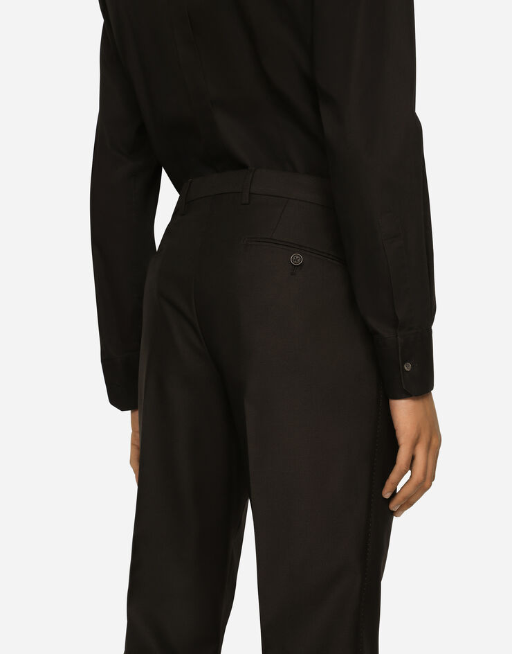 Dolce & Gabbana スーツ マルティーニフィット ウール&シルククロス ブラック GK0RMTGG059