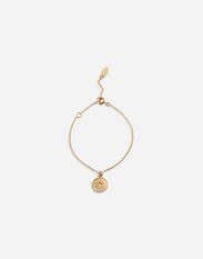 Dolce & Gabbana Bracelet with angel medallion Yellow Gold WBEJ4GW0001