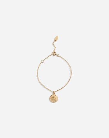 Dolce & Gabbana Bracelet with angel medallion Gold WAEJ2GW0001