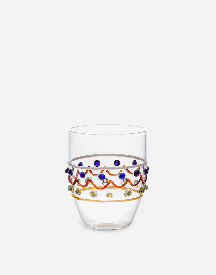 Dolce & Gabbana Wasserglas Mehrfarbig TCB003TCALV