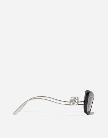 Dolce & Gabbana Солнцезащитные очки DG Crystal черный VG4467VP187