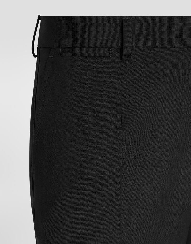 Dolce & Gabbana Pantalon en gabardine de laine Dolce & Gabbana Pantalon en gabardine de laine GY6FETFUBG4