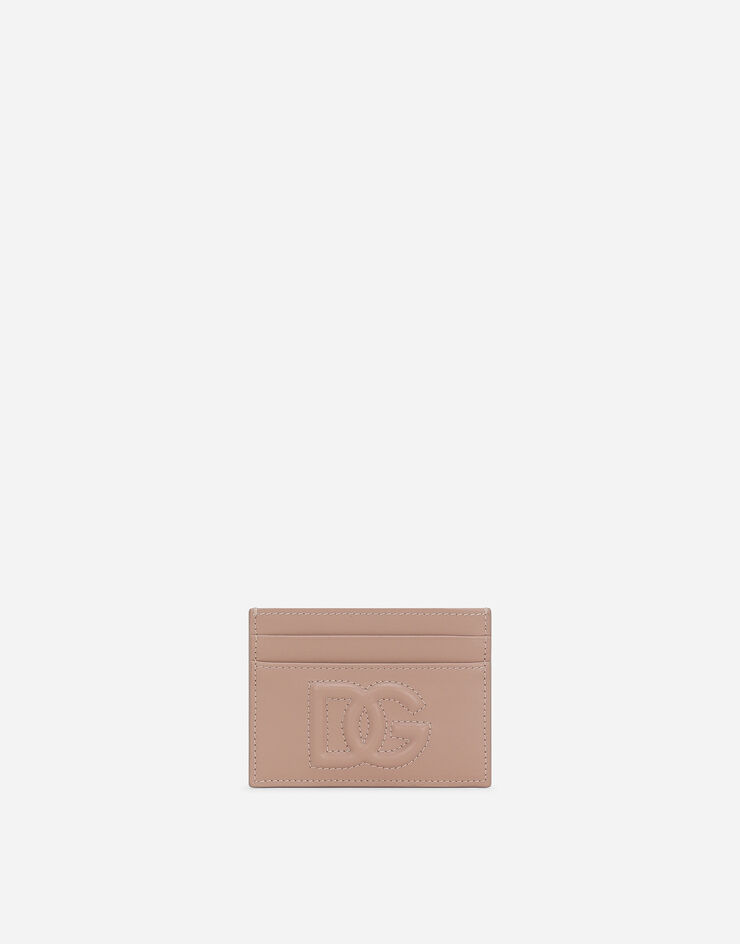 Dolce & Gabbana DG Logo card holder Pale Pink BI0330AG081