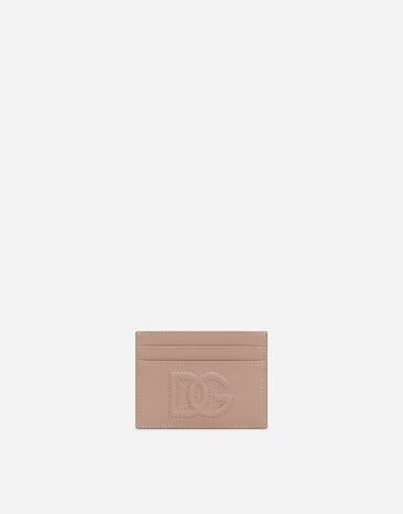 Dolce & Gabbana DG Logo card holder Pale Pink BI0473AV967