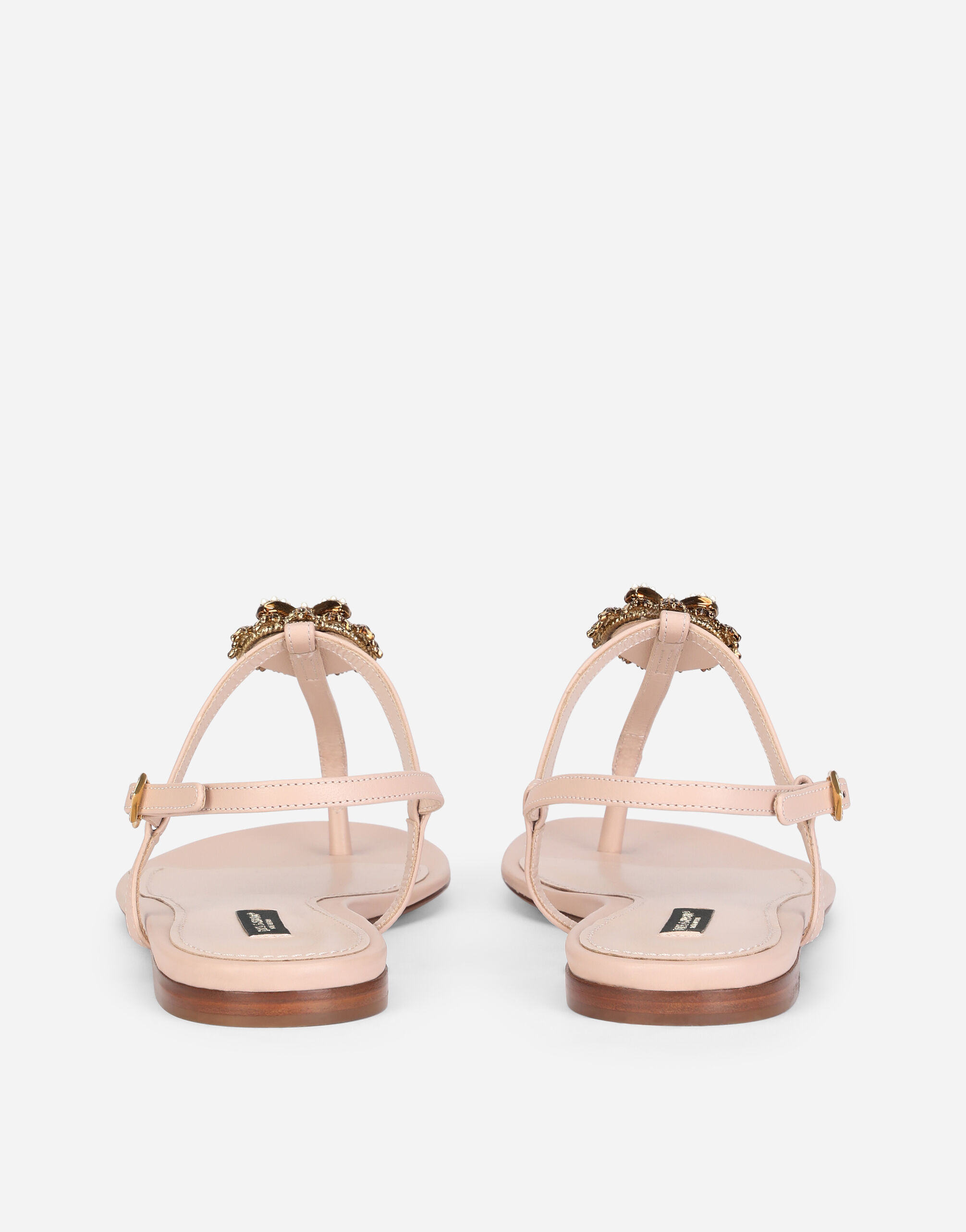 Pale pink flat 2025 sandals