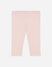 Dolce & Gabbana Jersey leggings with elasticated band Imprima L2JPC9HS7OJ
