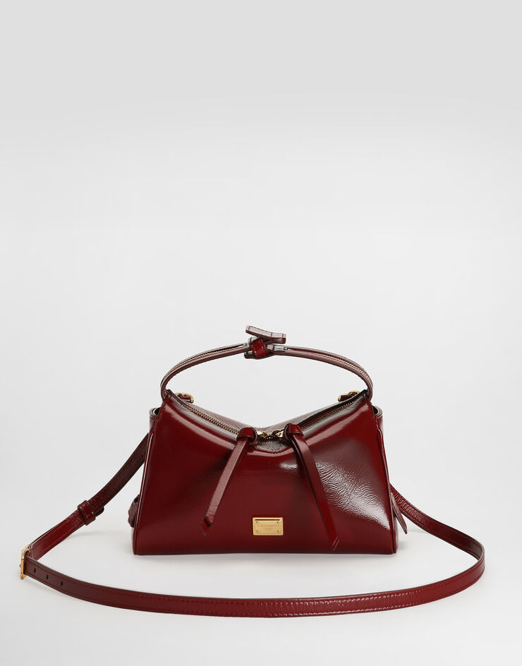 Dolce & Gabbana Vittoria calfskin handbag Red BB7889AZ000