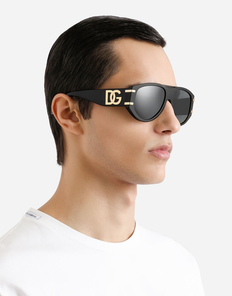 Dolce & Gabbana Sonnenbrille DNA Schwarz VG4499VP187